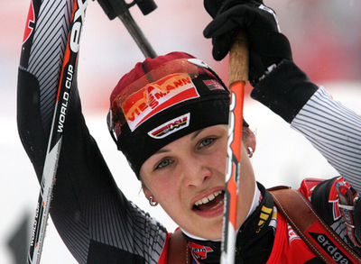 ＜バイアスロン 06-07W杯・第4戦＞Neuner 女子個人7.5キロメートルで初優勝を飾る - ドイツ