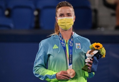スビトリーナが銅、テニスでウクライナ初のメダル 東京五輪