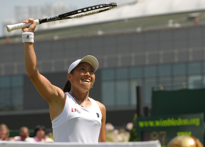 杉山 2回戦突破、ウィンブルドン選手権