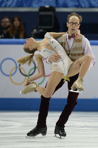 フィギュア団体戦アイスダンスSDで6位のジガンシナ/ガージ組、ソチ五輪