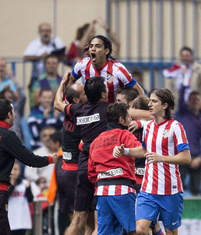 アトレティコ・マドリード、マラガに競り勝つ