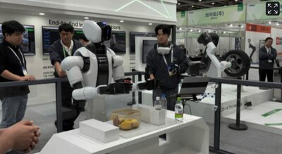韓国の産業ロボットが進化…歩行・運搬・研磨まで、最新技術が大邱に集結