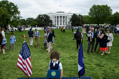 「ホワイトハウスでイースター」