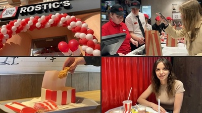 字幕:ロシア版KFC「ロスティクス」、モスクワに1号店