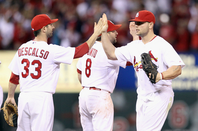 カージナルスがワールドシリーズ進出に王手、リーグ優勝決定S