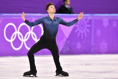 フィギュア男子SPで16位のケリー、平昌五輪