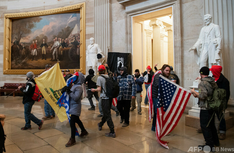 米首都ワシントン、議会襲撃で極右団体を提訴