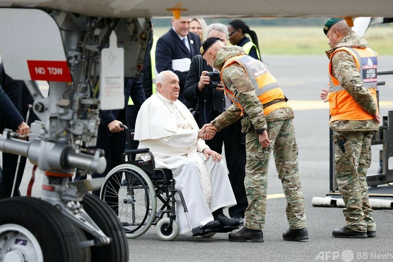 ローマ教皇、イスラエルの武力行使「不道徳」