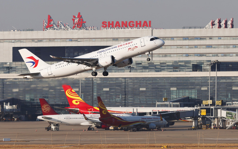 中国「春運」期間の航空旅客輸送量、9千万人超見込む