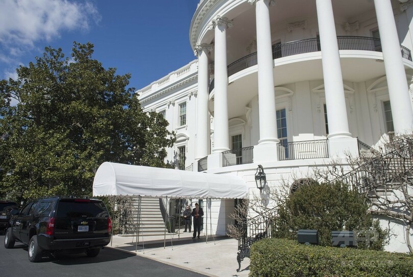 大統領警護隊 ホワイトハウス侵入者を逮捕 トランプ大統領は無事 写真2枚 国際ニュース Afpbb News