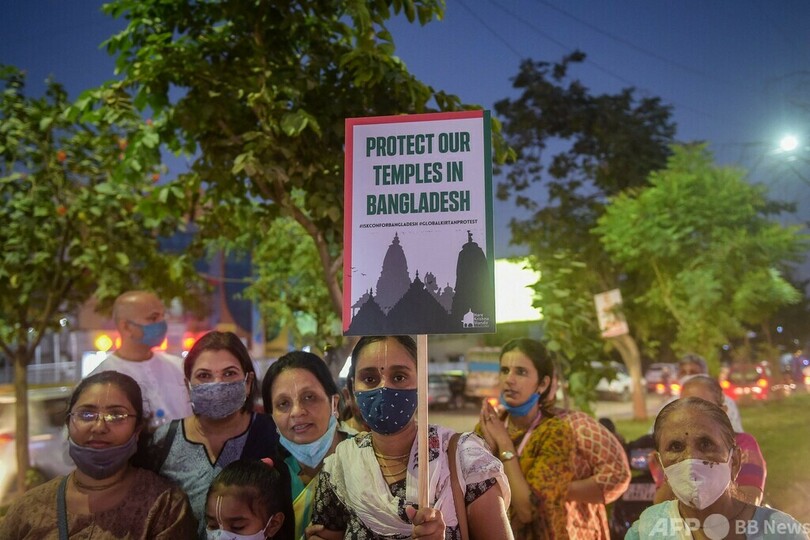 インドでモスク襲撃相次ぐ、バングラでのヒンズー教徒攻撃への報復か