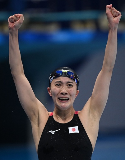 大橋悠依、400m個人メドレーで金メダル 東京五輪 写真15枚 国際