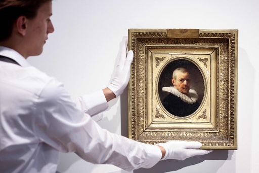 200年忘れられていたレンブラント作品競売へ 予想価格15億円