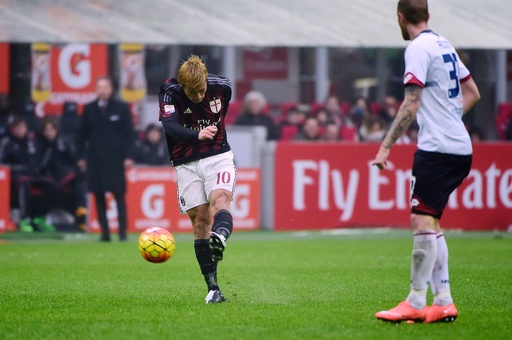 本田がミドル弾で今季初ゴール！ミランはジェノアに勝利 写真10枚 国際