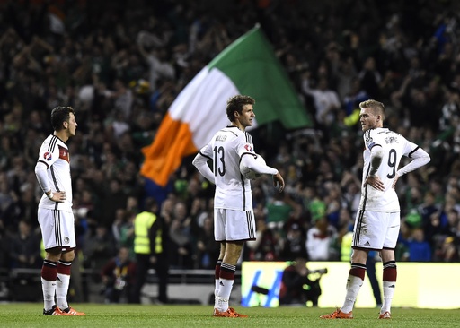 アイルランドがドイツに歴史的勝利、本大会自動進出に望みつなぐ 写真7
