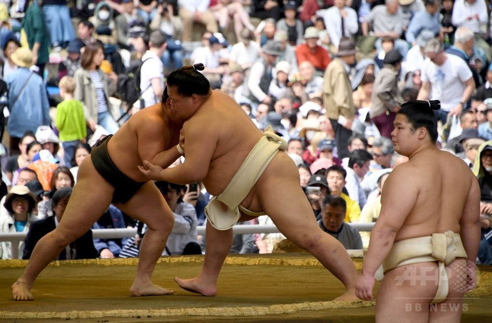 毎年恒例の奉納大相撲 靖国神社 写真10枚 国際ニュース Afpbb News