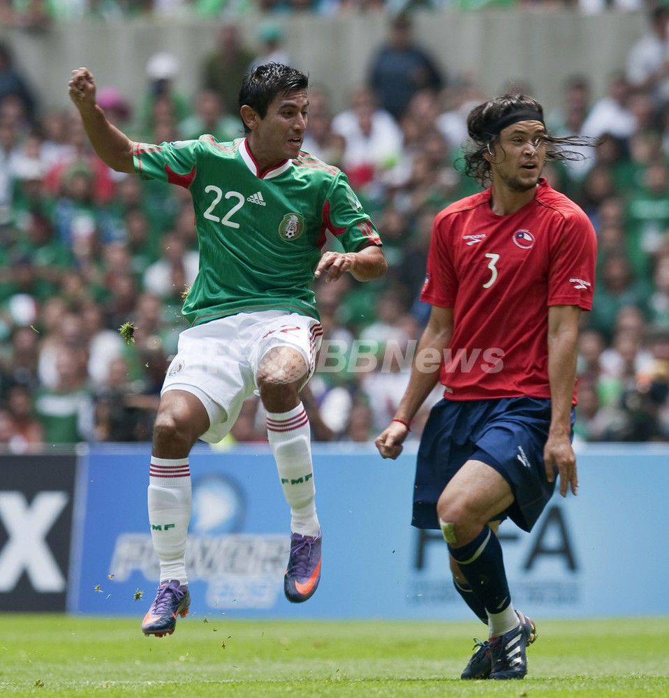 メキシコ チリに勝利、国際親善試合 写真4枚 国際ニュース:AFPBB News