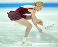 演技に臨むカナダのジョアニー・ロシェット（Joannie Rochette、2013年10月5日撮影）。(c)AFP/KAZUHIRO NOGI