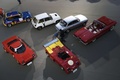 仏パリ市内のイベント会場「グランパレ」に展示された名車の数々（2015年2月4日撮影）。(c)AFP/ERIC FEFERBERG