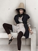 「マルニ アット H&amp;M（MARNI at H&amp;M）」ウィメンズコレクション。シルクトップス1万1990円、ベスト1万1990円、レギンス4490円。(c)H&amp;M/Josh Olins