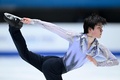 23-24フィギュアスケートグランプリ（GP）ファイナル、男子シングル・ショートプログラム（SP）。演技に臨む宇野昌磨（2023年12月7日撮影）。(c)WANG Zhao / AFP