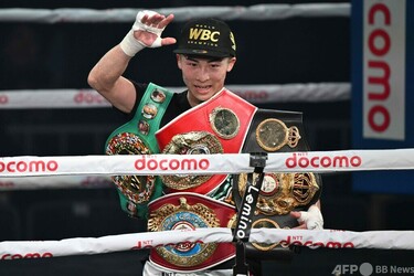 井上がSバンタム級4団体統一、2階級目制覇もハングリーさ失わず 写真10