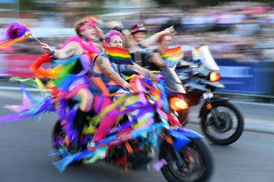 【今日の1枚】虹色の疾走