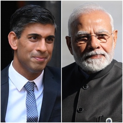 英次期首相、モディ印首相から祝意 妻の資産には批判も