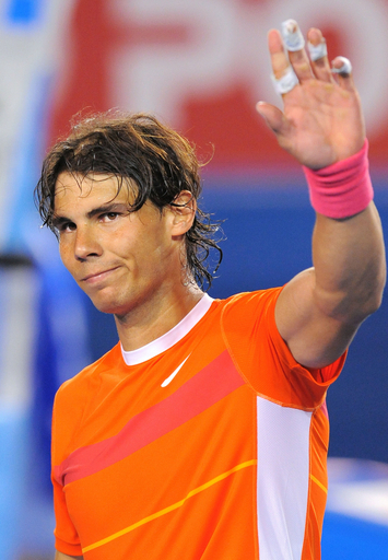 ナダル 順調発進で2回戦へ、全豪オープンテニス