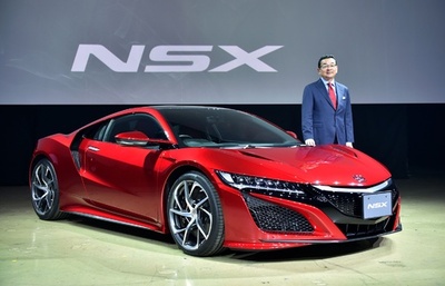 ホンダ、新型NSXを発表 26年ぶりフルモデルチェンジ