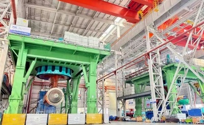 中国初の実船応用向け高出力極地用砕氷型ポッド推進器 上海でラインオフ