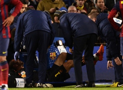 バルデスが右膝を手術、全治7か月