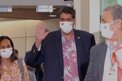 米大使、パラオ大統領の訪台に同行 中国が反発