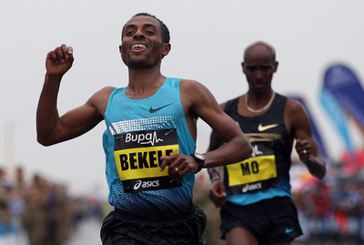 陸上の元長距離王者ベケレ、パリ・マラソン出場へ