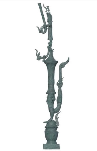 三星堆遺跡で出土 3000年前の大型青銅器2点が復元される