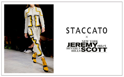 「スタッカート × ジェレミー・スコット」、先行発売開始