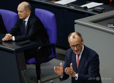 ドイツ極右AfDが次期政権入りする恐れ ショルツ首相が警告