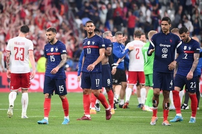 フランスがデンマークに逆転負け、NL
