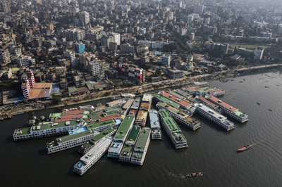 コロナ禍でも活況 バングラの造船産業