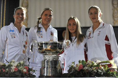 チェコ対セルビアの決勝戦、対戦組み合わせ決まる フェド杯