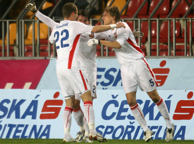＜サッカー 欧州選手権2008・予選＞チェコ スロバキアに勝利