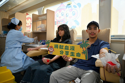 ベトナム人留学生が5回献血 「必要とする中国の友人を助けたい」