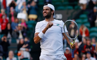 ベレッティーニがウィンブルドン4強 親友オジェ・アリアシム下す