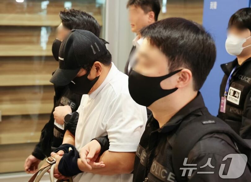 「清潭社長」とされるチェ容疑者(c)news1