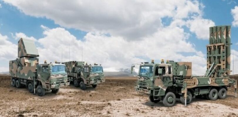 LIGネクスワンの誘導兵器体系「天弓-II」（LIGネクスワン提供）(c)news1