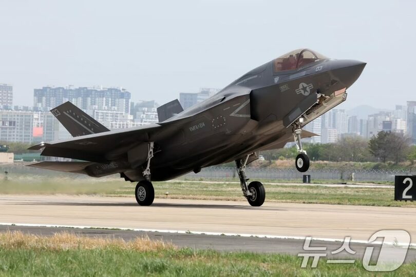 米海兵隊のF-35B戦闘機(c)news1