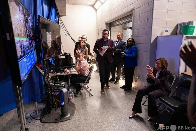 ビヨンセさん、ハリス氏集会で支持表明 妊娠中絶の権利訴え