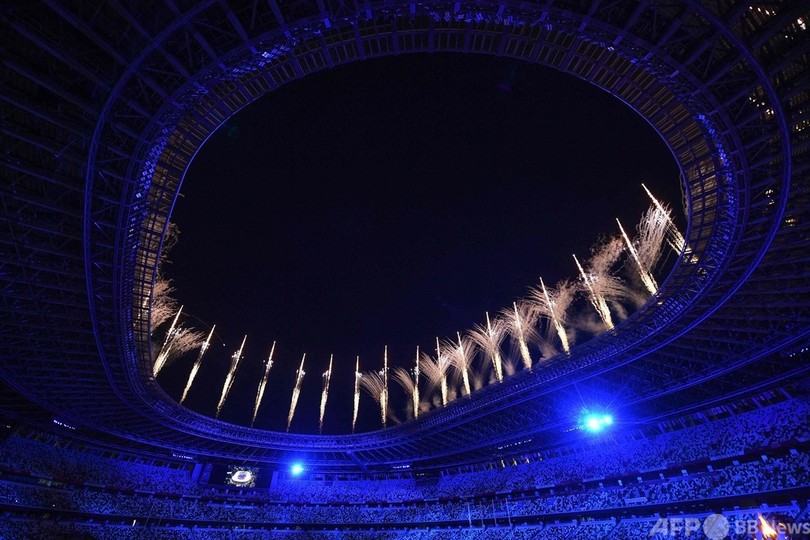 東京五輪の閉会式始まる、17日間の大会に幕