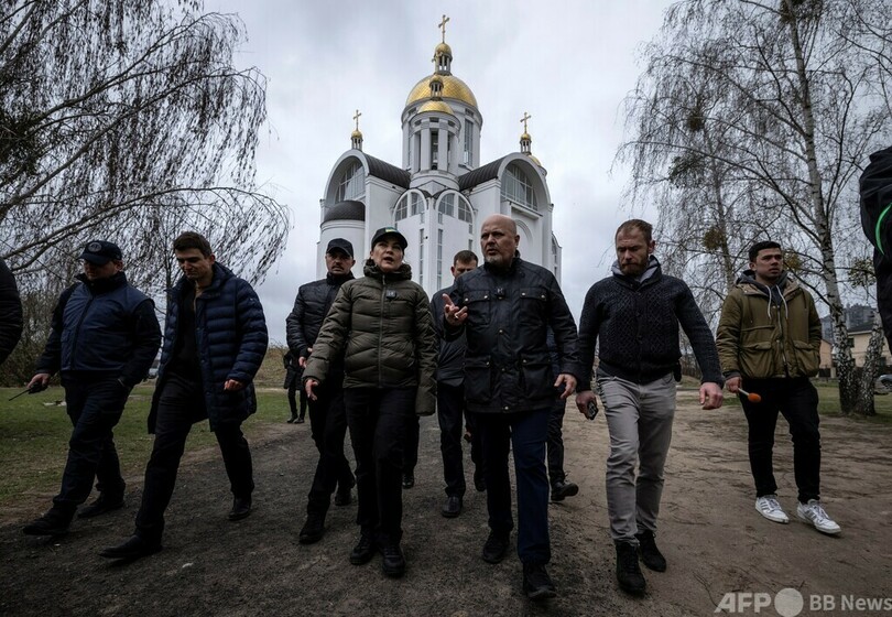 「過去最大」のICC調査団、ウクライナに派遣