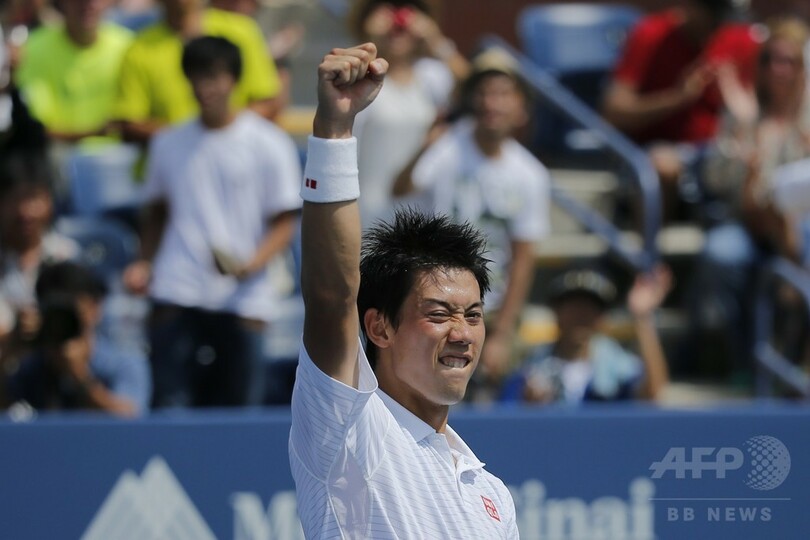 錦織が1回戦突破、けがの影響感じさせず 全米オープン